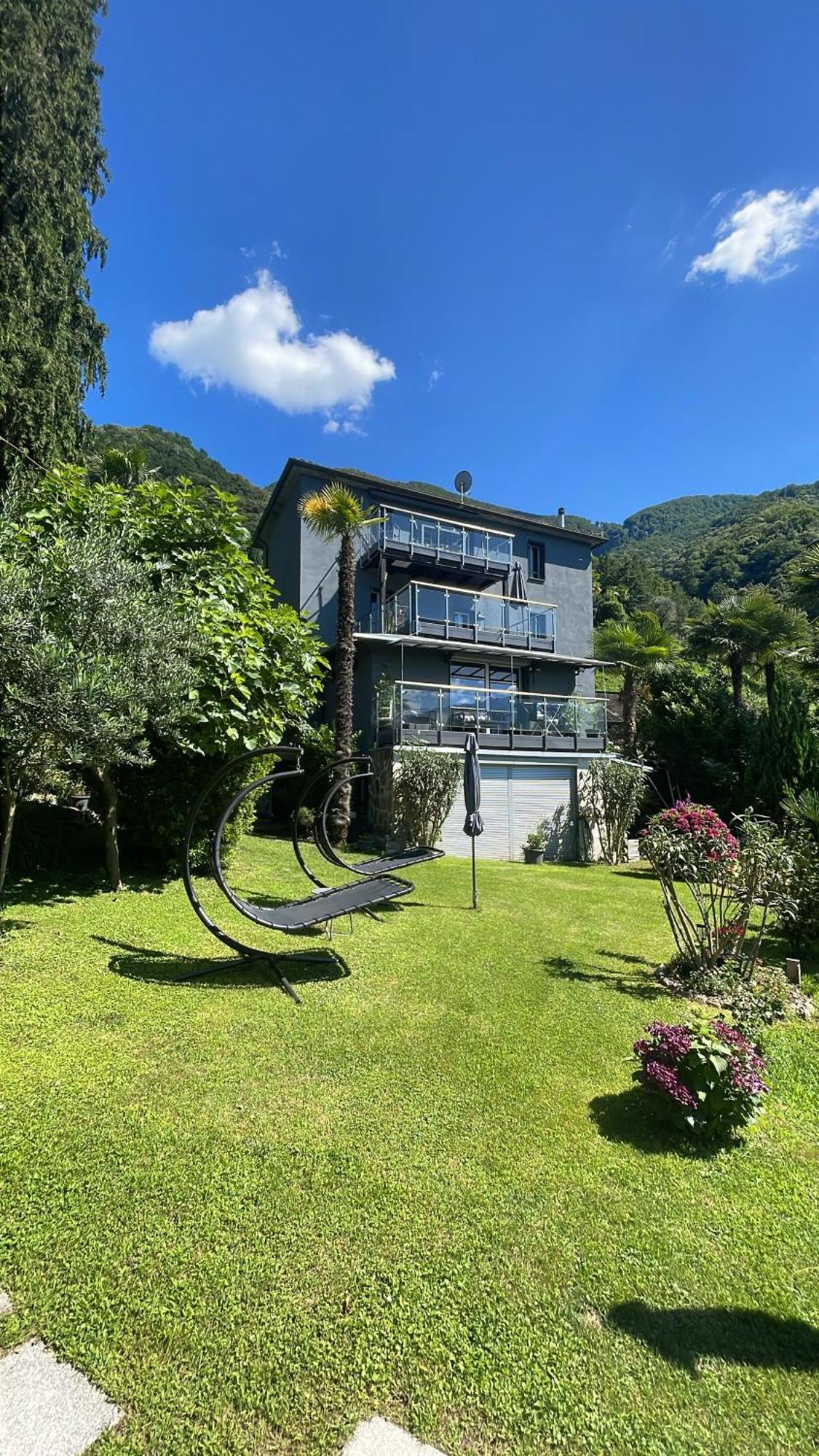 Cs Casa Serena Gambarogno Exteriör bild